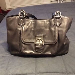 Bronze Coach Handbag, AUTHENTIC!